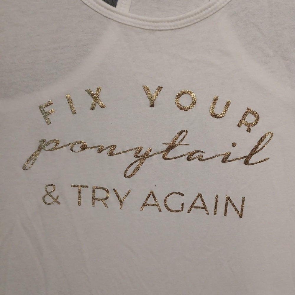 Ideal T sz M tank classic workout inspirational gym girlboss summer boho y2k